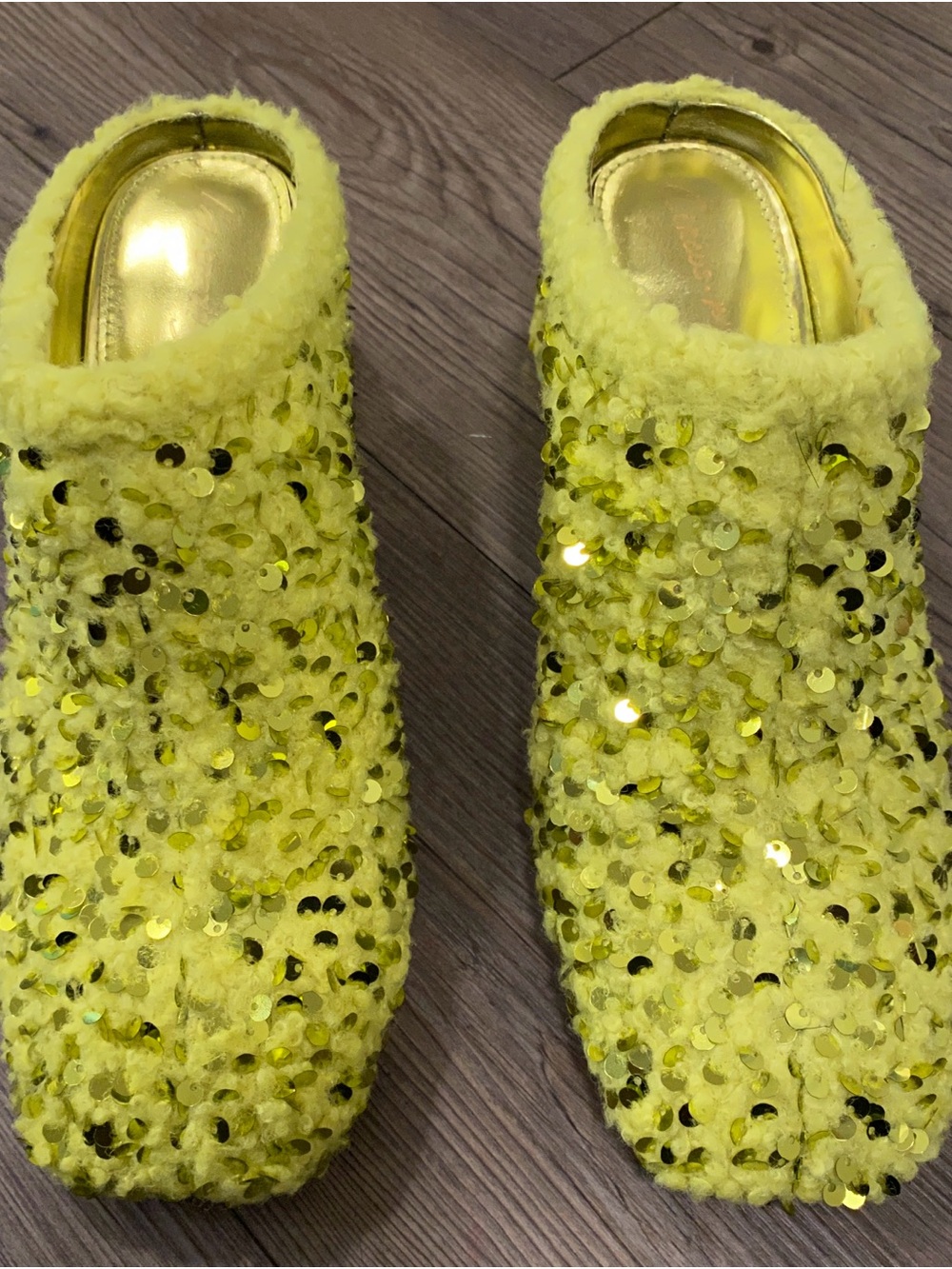 Circus NY by Sam Edelman Orin Mule - in acid line and all over sequins - Picture 2 of 7